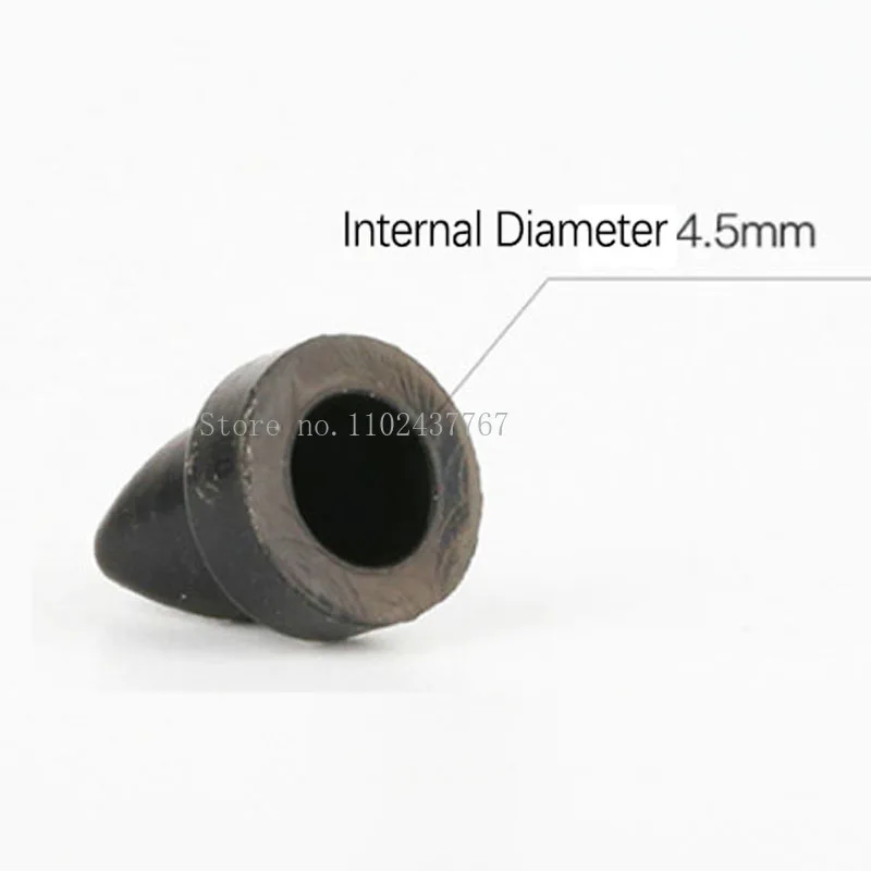 Dia 2/4/4.5/5mm Black Transparent Silicone Anti Backflow Duckbill Valve Rubber Duckbill Valve Water Pump One-way Check Valves