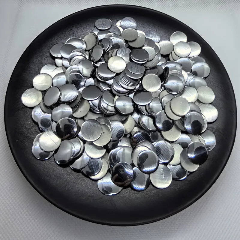 Round Metal Stud Hot-Fix Studs And Spikes For Clothing Flatback 10MM/12MM/13MM Iron On Rhinestone Glitter Decoration