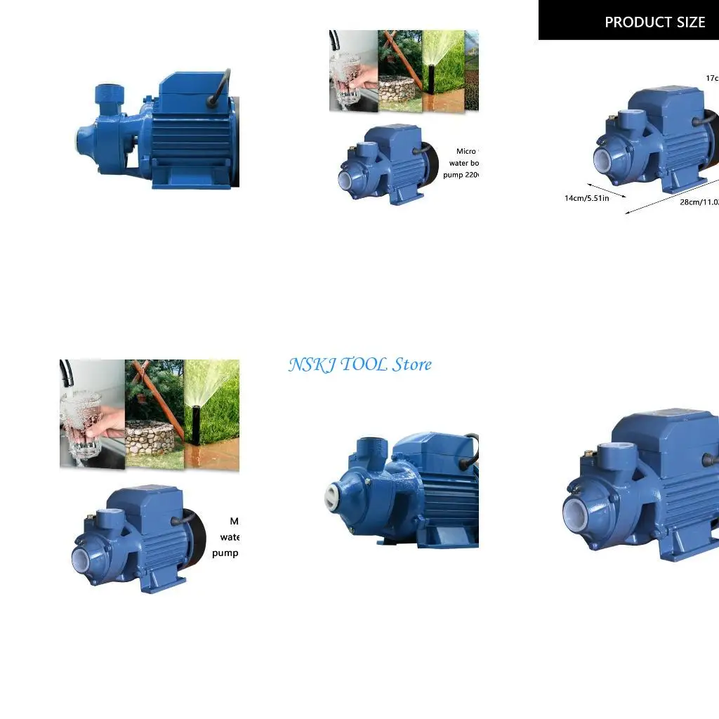 

L8RC Electric Centrifugal Water High Efficiency Water Simple to Use for Industrial & Farm Use for Pools & Pond