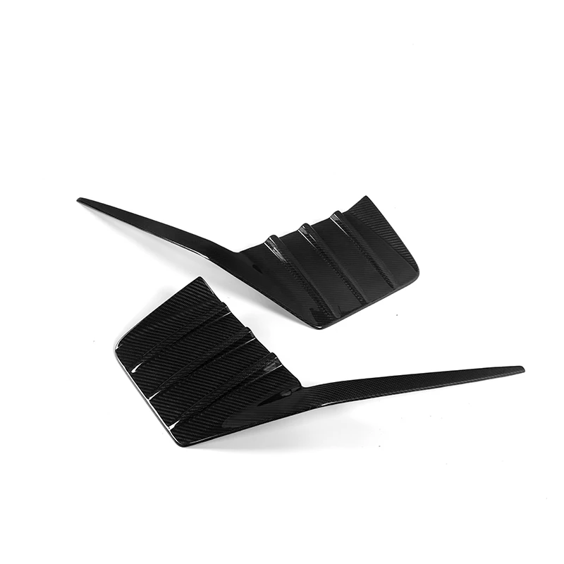 

Dry Carbon Fiber Rear Bumper Side Air Intake Trim for G87 M2 Coup Rear Bumper Attachments MP Style