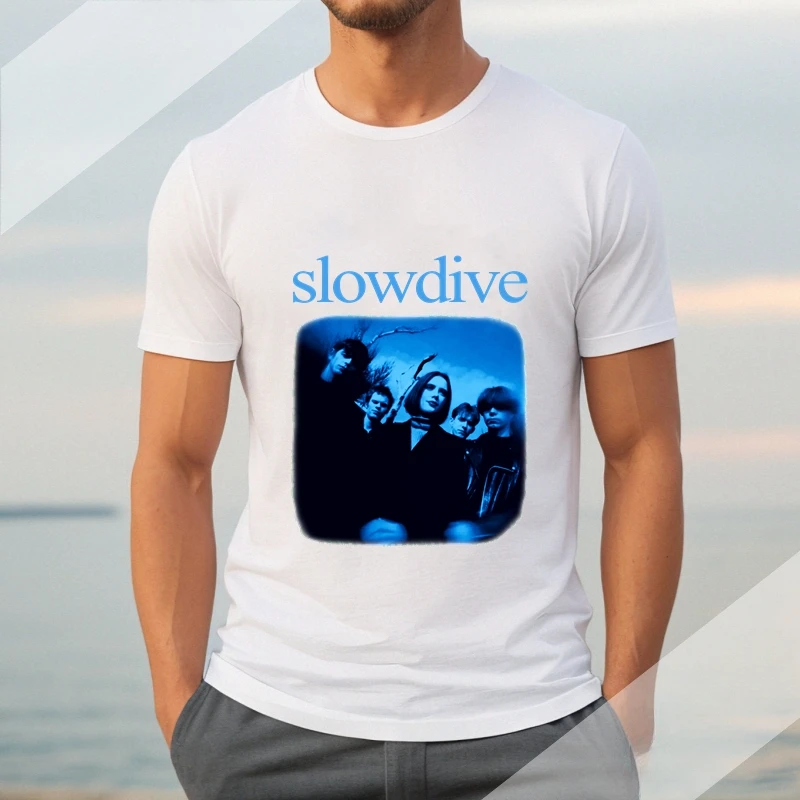 Tour 90s Clothes Novelty Short Sleeve Crewneck Tees Summer T-Shirts Men Slowdive T Shirt  men clothing  t shirt for men