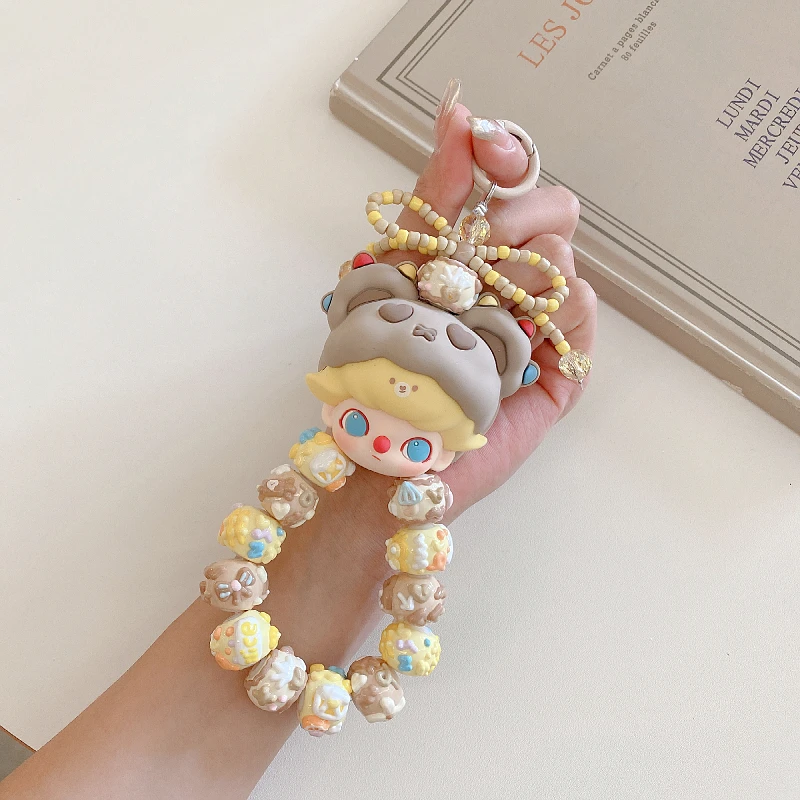 2024 POP Blind Box Dimoo Diy Kawaii Accessories Mobile Chain Backpack Pendant Pochacco Keychain Beaded Decoration Keychain Gift