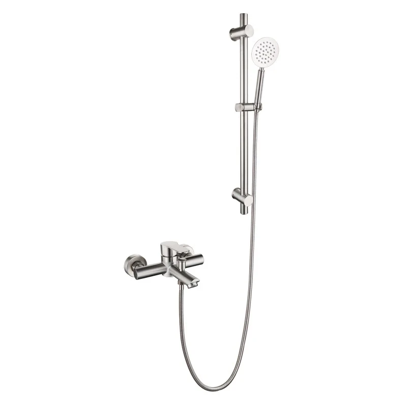 

304 Stainless Steel Water Tap Cold And Hot Bath&Shower Faucets Shower Head