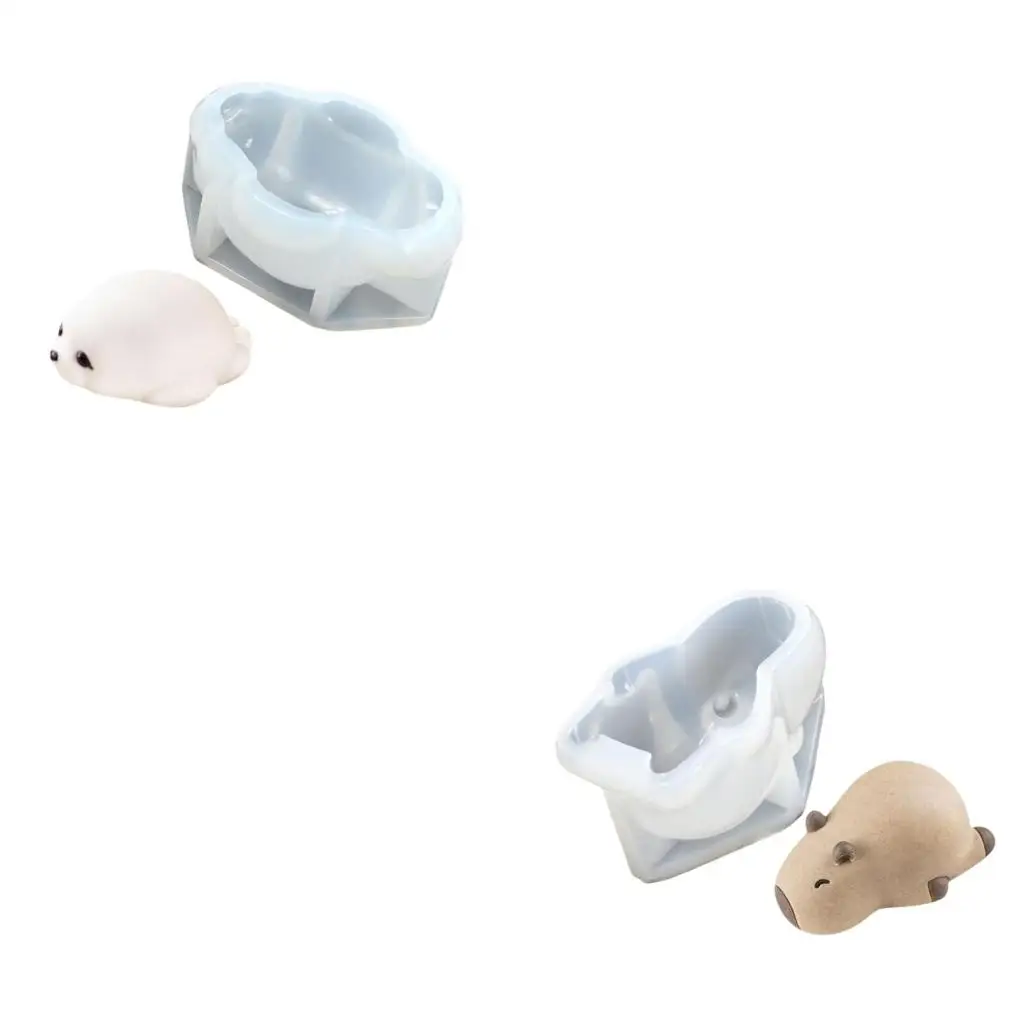 Lovely Animals Silicone Molds Mousses Cake Mould Making Soap Molds