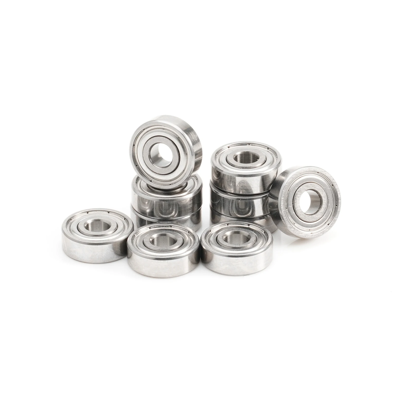 FUSHI 604 ZZ Bearing 4x12x4 MM 10Pcs 604ZZ RS 2RS Handpiece Bearings For Strong Industrial Motors High Speed