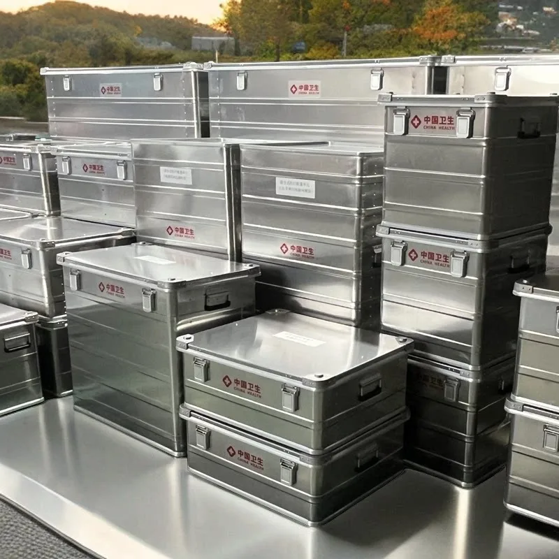 Aluminum alloy boxes, outdoor equipment boxes, storage boxes, aviation cases, off-road vehicles, roof boxes