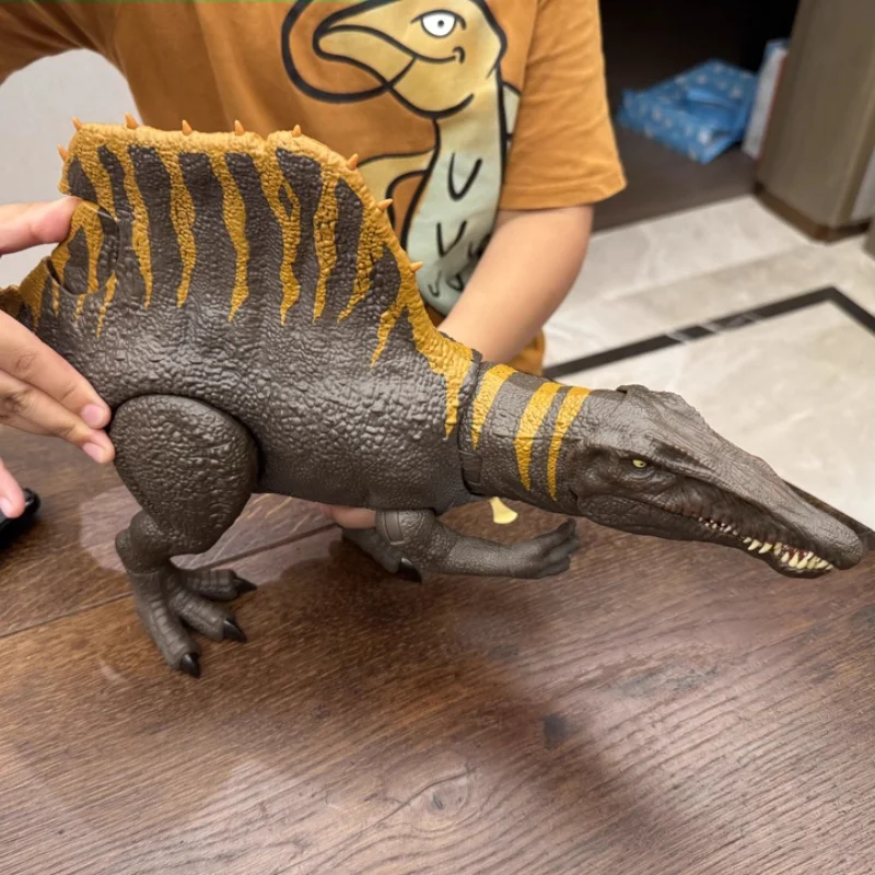 Jurassic World dinosaurios juguetes Spinosaurus dinosaurio modelo película figuras de animales niños juguetes coleccionables regalo de cumpleaños