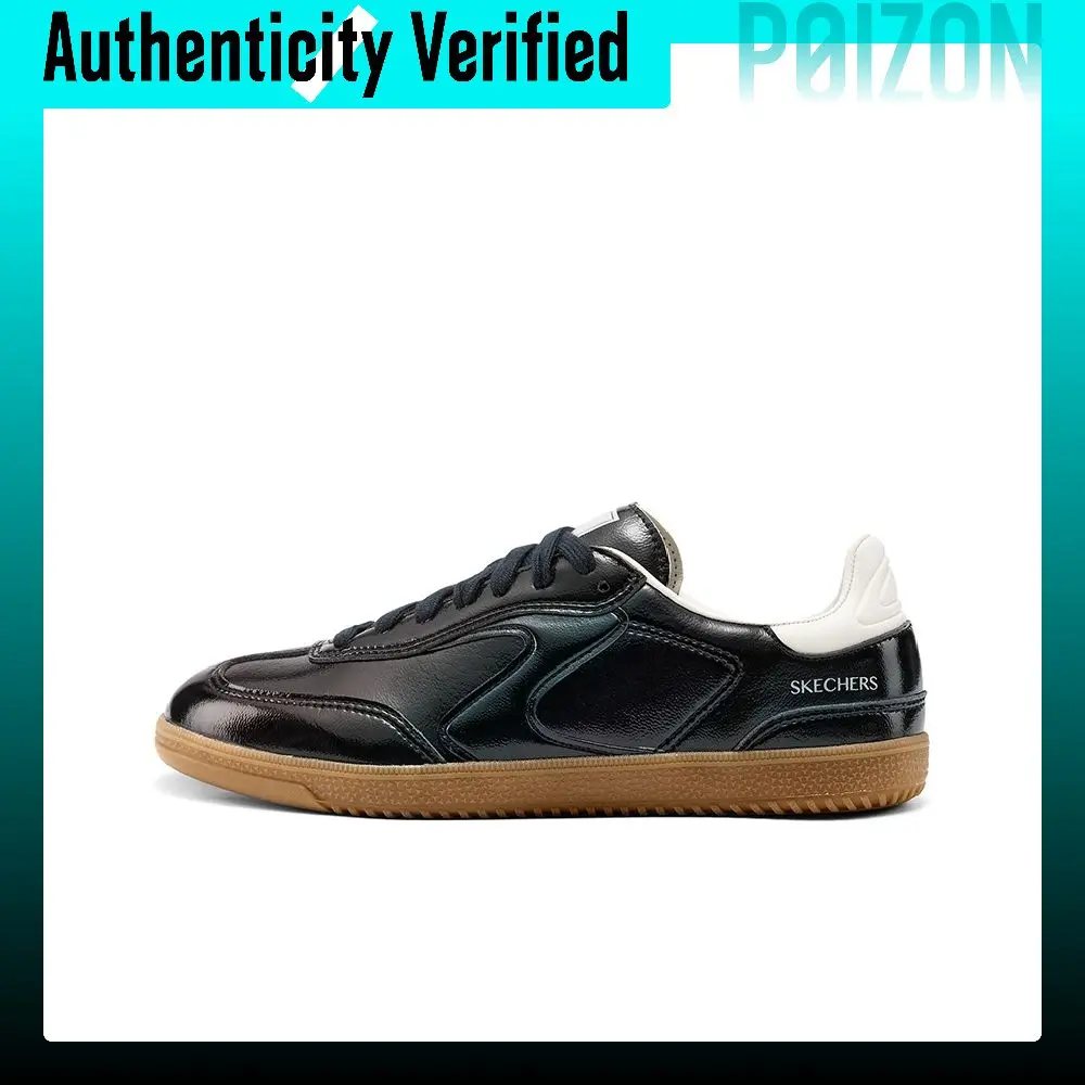 Skechers Galaxy Rose German Army Trainers Low top Skateboard Shoes Women's Black 185324-BLK