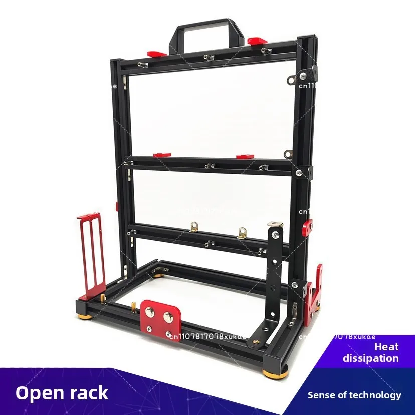 

Open Chassis Matx Computer Chassis Rack Aluminum Alloy ATX Creative Personality ITX Desktop DIY Rack