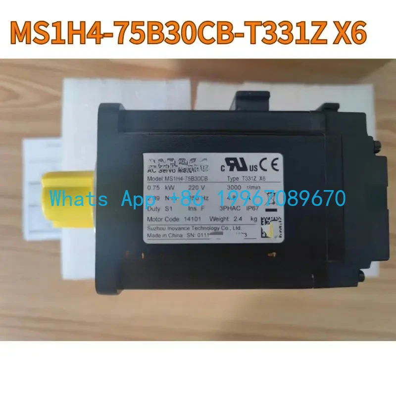 Motor servo 750W baru MS1H4-75B30CB-T331Z x6