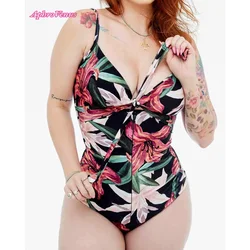 Printed bow double layered jumpsuit Women's Bodyshaping one-piece Sleeveless zippered shapewear Waist Trainer Slimming Bodysuit