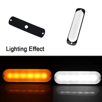 Car Strobe Warning Ligh 12-24V Police LED Emergency Strobe Warning Lights Flash Beacon Yellow White Signal Lamp
