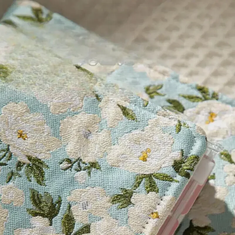 Carpetas desmontables A5 A6, cuaderno de recortes, libro de escritura Floral, libretas portátiles en blanco para estudiantes, suministros escolares de oficina