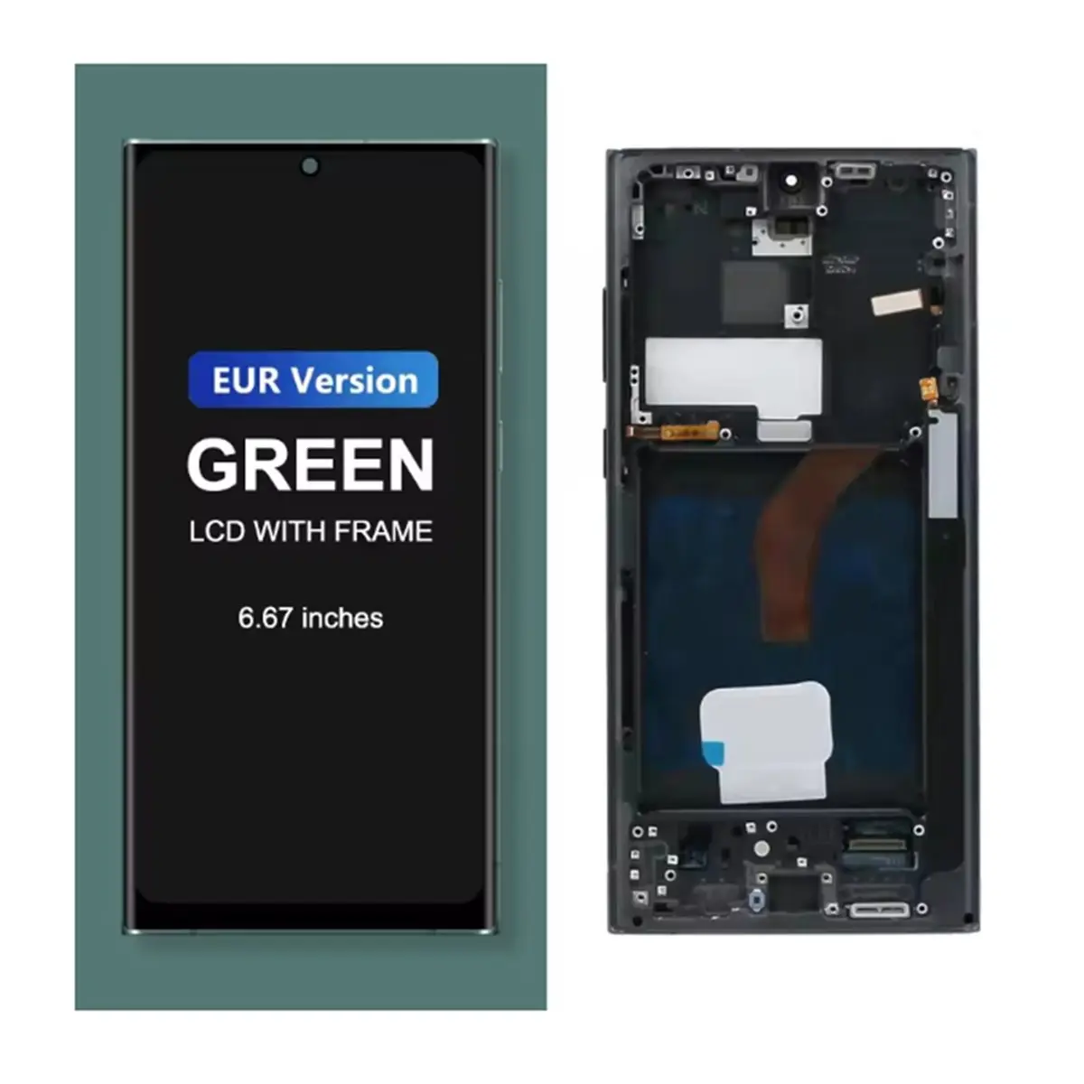 For AMOLED S22 Ultra for LCD Display Touch Screen Digitizer Assembly Replacement