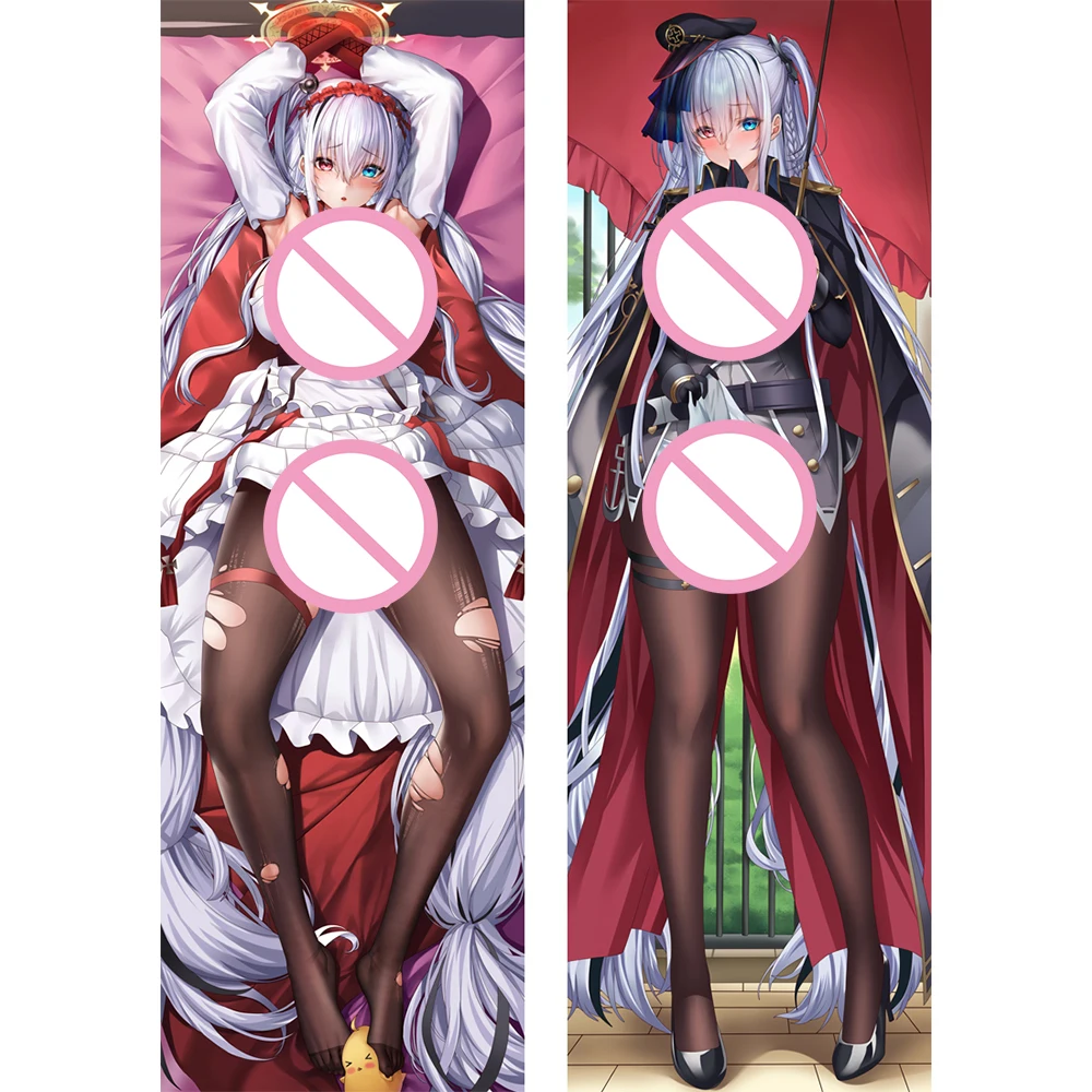 

Game Azur Lane Dakimakura Cartoon Soft Throw Pillow Case Hugging Anime Body Pillowcase Fullbody Printed Pillow Cover