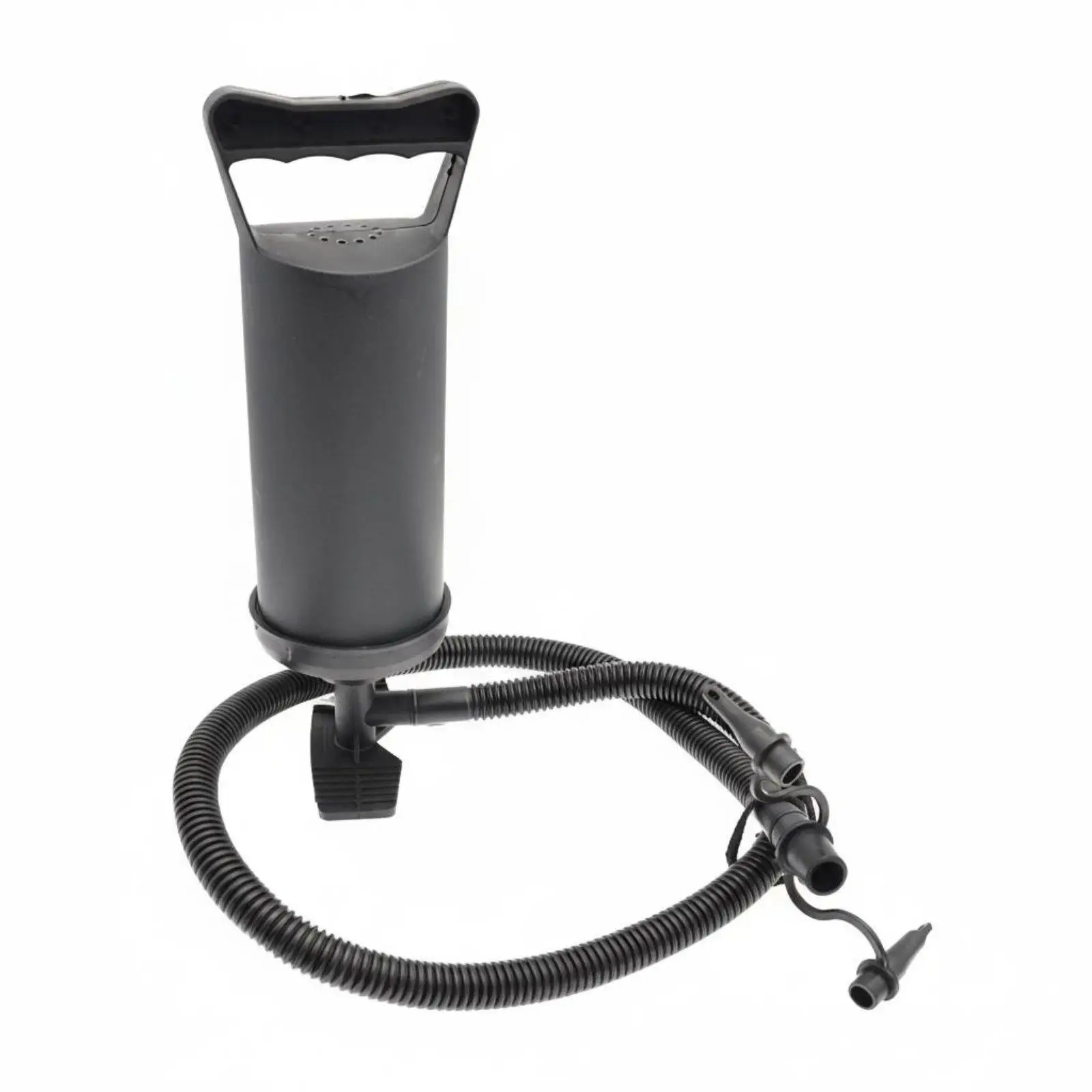Manual Boat Air Pump Stable Footplate Sturdy PVC Construction Inflatable Kayak Paddleboard Inflator for Water Sports