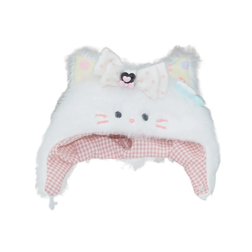 

Cloak 10CM Cotton Doll Clothes Shawl Cat Hat Stuffed Doll Clothes Replacement Cartoon Toys Clothes Doll Accessory