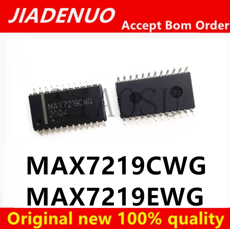 (10piece)100% New MAX7219CWG  MAX7219 MAX7219EWG sop-24