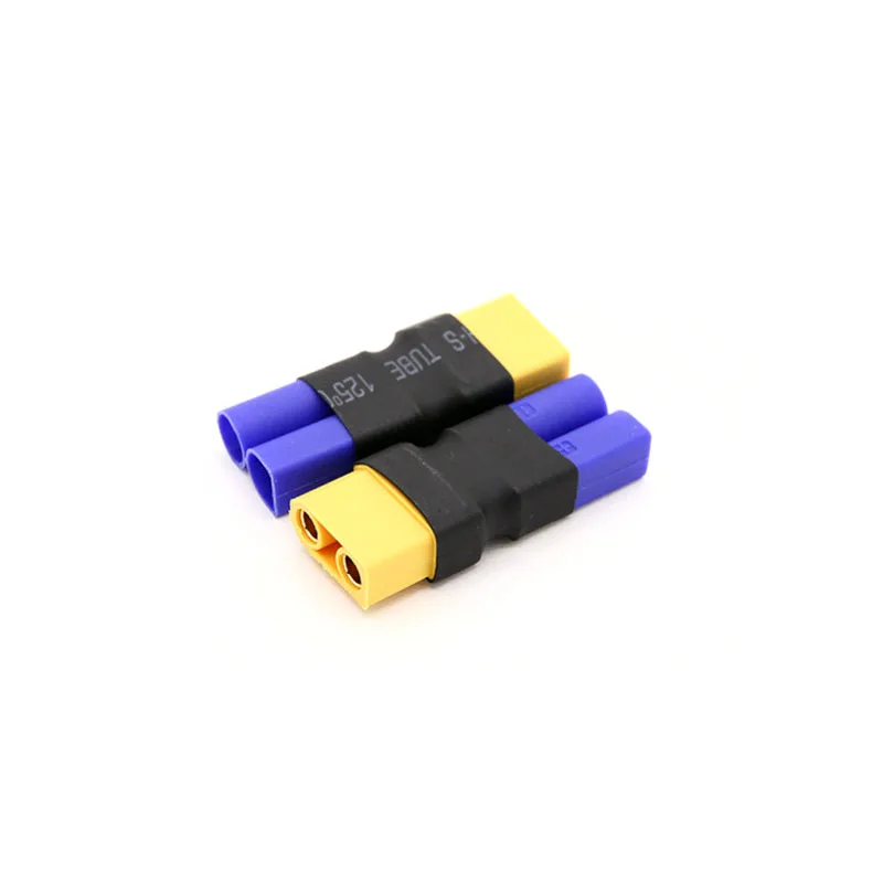 30PCS Amass XT90 To EC5 Connector Male Female Wireless Plug Adapter Plastic DIY Parts For RC Model And Airplane Lipo Battery
