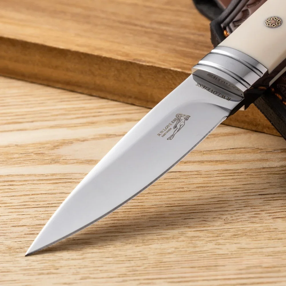 سكين جديد M390 ذو نصل ثابت عال - مراجعة Bushcraft Knife Fixed وسعره
