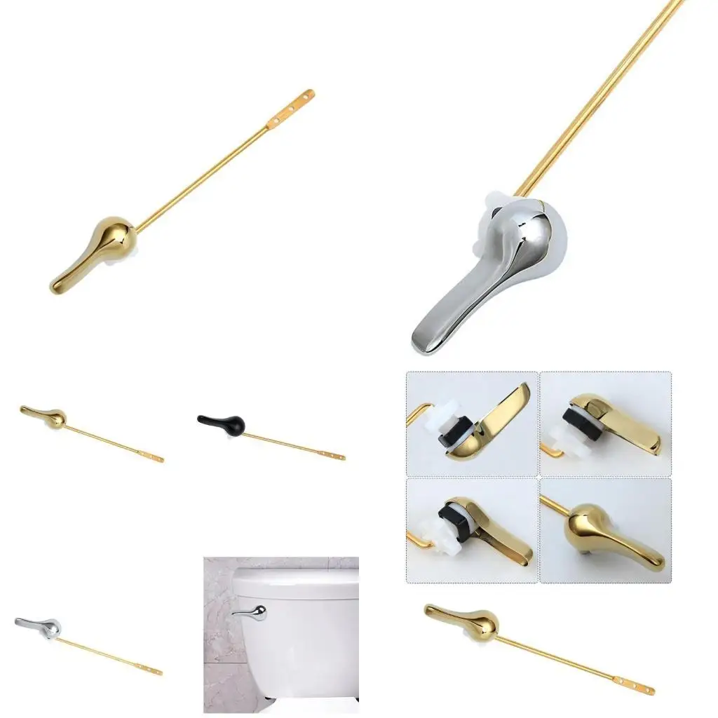 

652F Easy Installion Toilet Tanks Lever Chromes Side Mounted for Quick Fixes