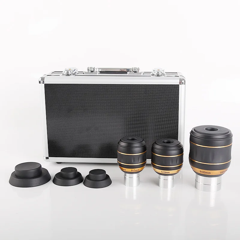 Sky-Watcher 82 Degree Confocal Eyepiece 7mm 15mm 23mm 1.25/2inch Ultra Wide Angle FMC Telescope Accessory