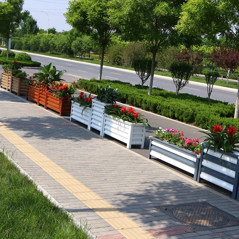 

Outdoor planter road outdoor planter specification optional home garden planting box source manufacturer flower box