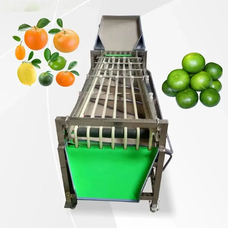 #High-Speed Automatic Fruit Vegetable Sorting Equipment Size Grading Machine for Mango Apple Other Vegetables Enhanced Efficienc