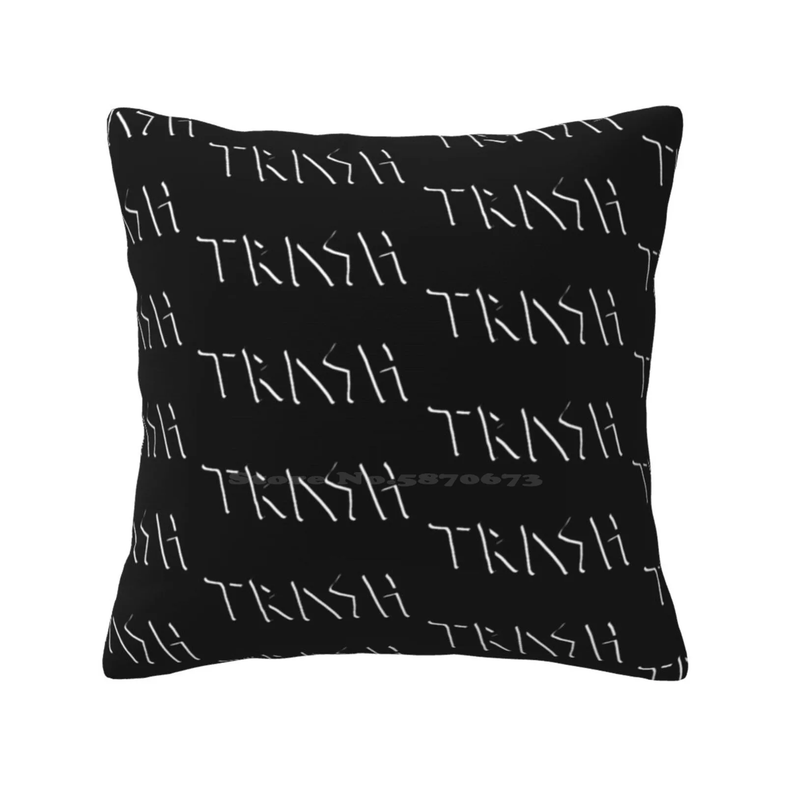 Trash Throw Cushion Pillow Cover Tyler Popular Trashy Landfill Garbage Trash Gang Trump 420