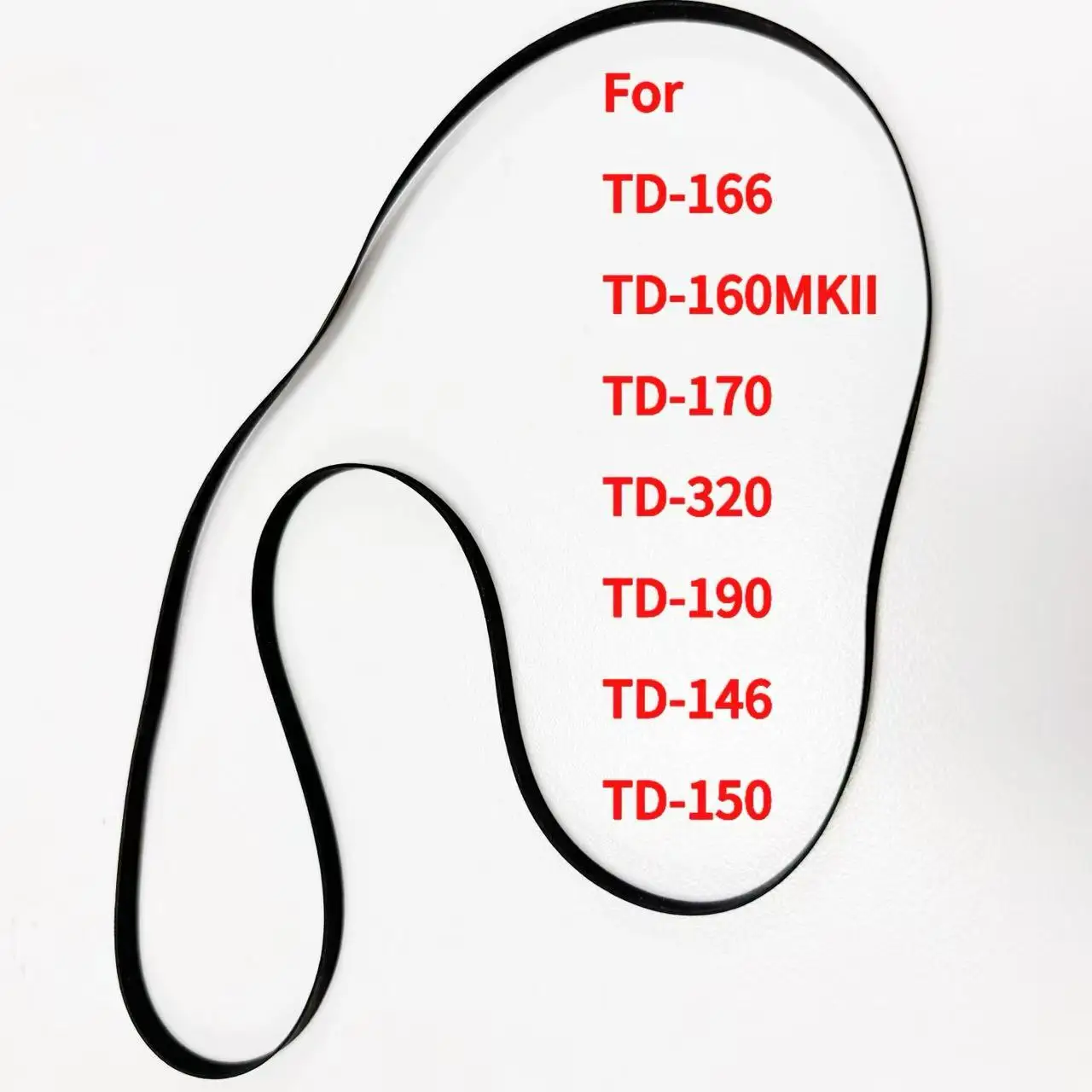Record Player Turntable Drive Belt Fits THORENS TD-166 TD-160MKII TD-170 TD-320 TD-190 TD-146 TD-150