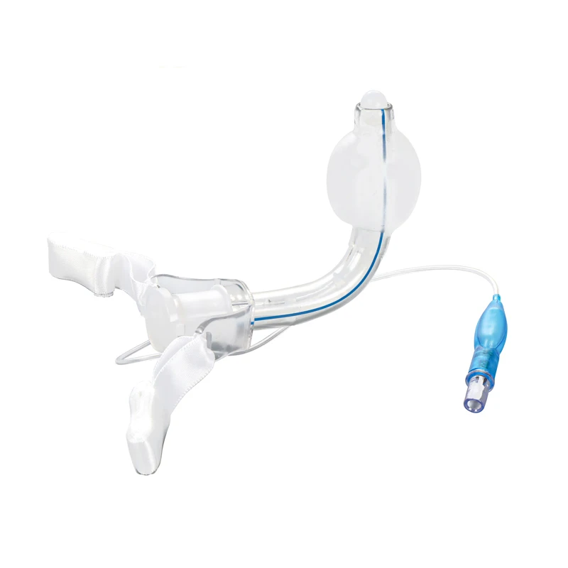 

Canack Sterile Disposable Tracheostomy Tube Sterile With Cuff With Pilot Balloon Medical Grade PVC Veterinary Animal Hospital