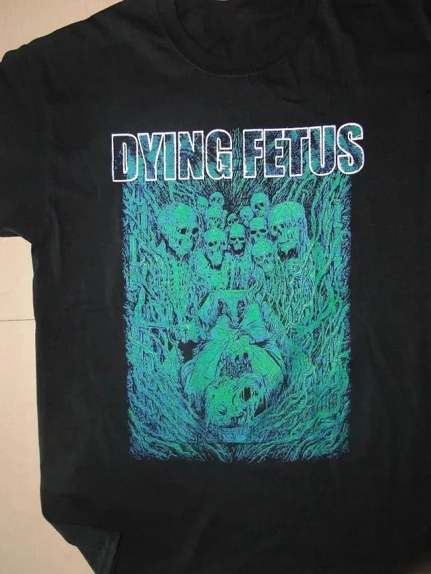 Rare Dying Fetus metal band t-shirt, remake black tee, full sizes S-2345XL MI489