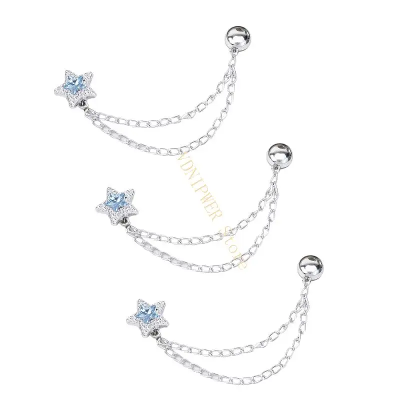 Chuỗi Cuffs Pant có thể điều chỉnh từ tính với Hợp kim cường độ cao để đạp xe chạy và ngoài trời D08E