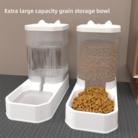 Automatic Cat Feeder 3.3L Large Capacity Cat Food Dispenser Pet Supplies Stable Pet Water Dispenser for Cats and Dogs