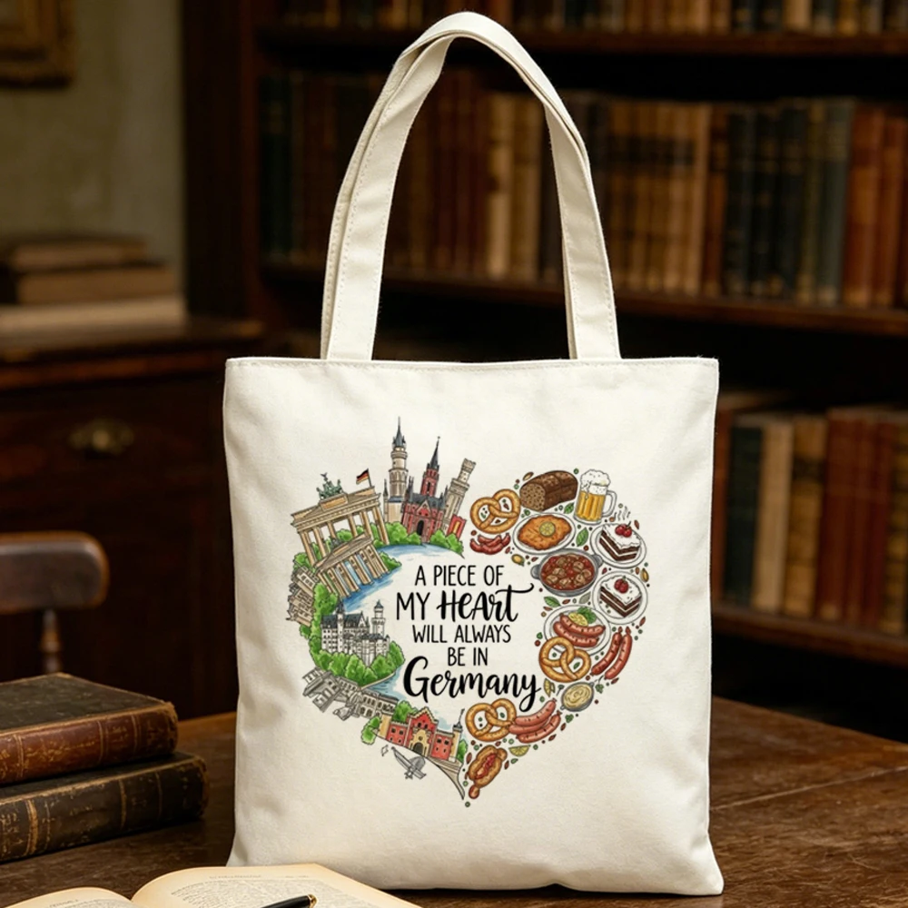 Women Bags Germany - Deutschland Tragetasche Stofftaschen Einkaufstasche Shopper Tasche
