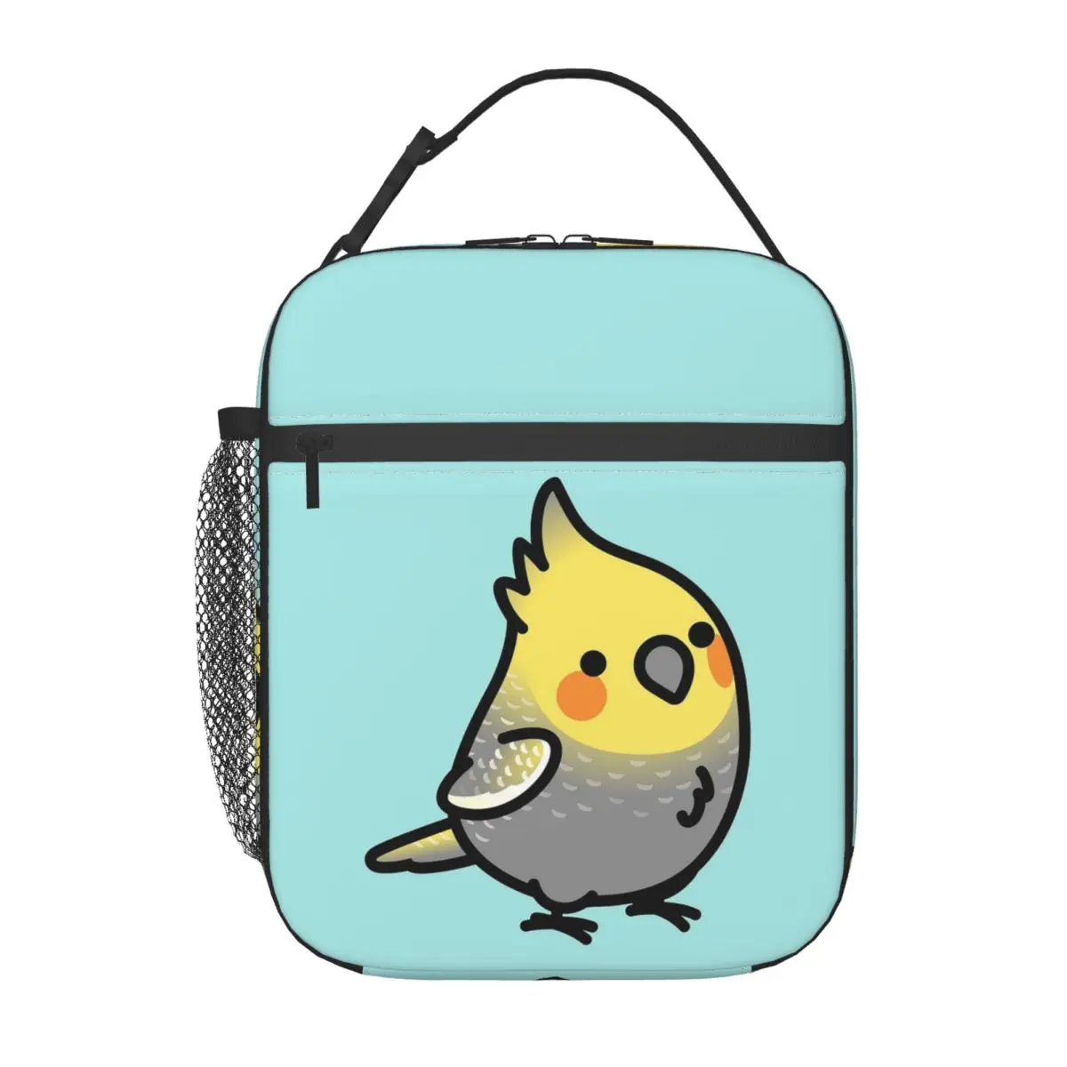 Chubby Pearl Cockatiel Insulated Lunch Bag for Women Children Leakproof Food Boxes Thermal Lunch Box Tote