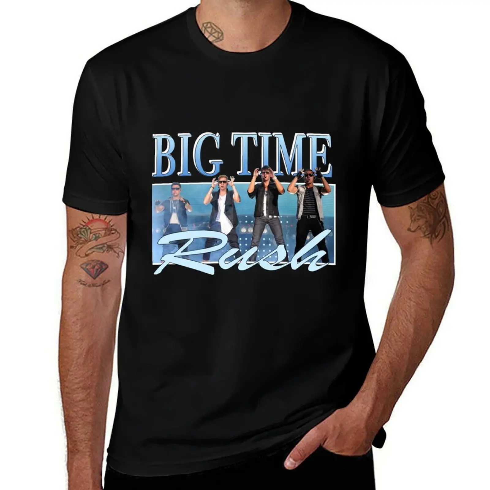 

Big Time Rush Retro Band logo T-Shirt man tshirt man t shirt designer T-Shirt