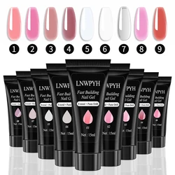 Poly Extension Nail Gel Set Professional Nail Art Kit Acrylic Nail Extension Finger All For Quick Building Gel Extension Gel Kit