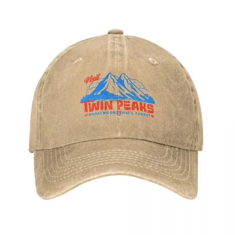 

Y2K Visit Twin Peaks Cowboy Trucker Cap Fluffy Caps Male Women'S Hat