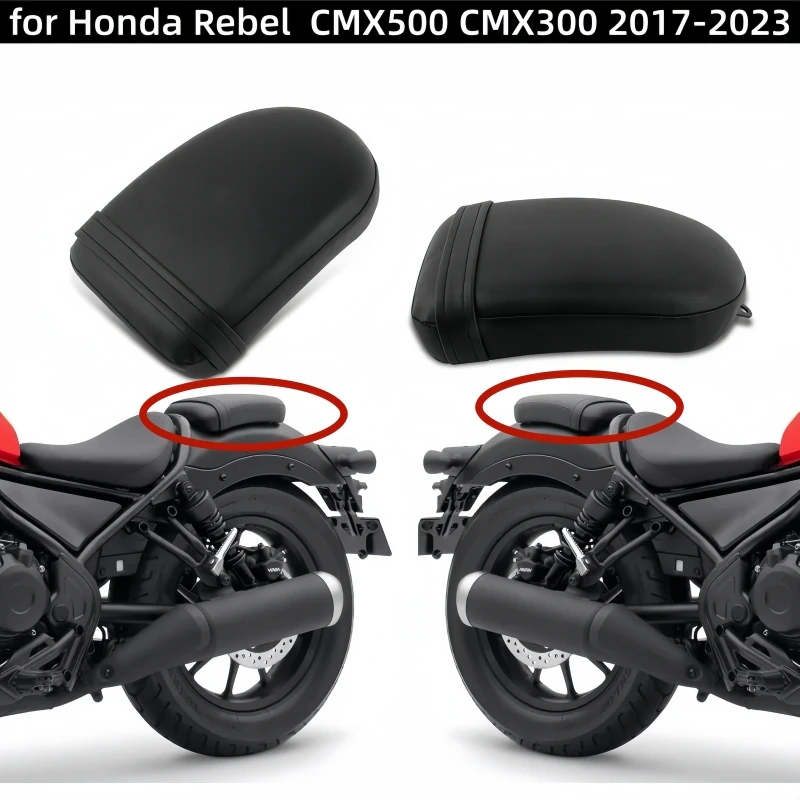 

Motorcycle Rear Passenger Seat Cushion Pillion Rear passenger seat for Honda Rebel CMX 500 300 CMX500 CMX300 2017-2023