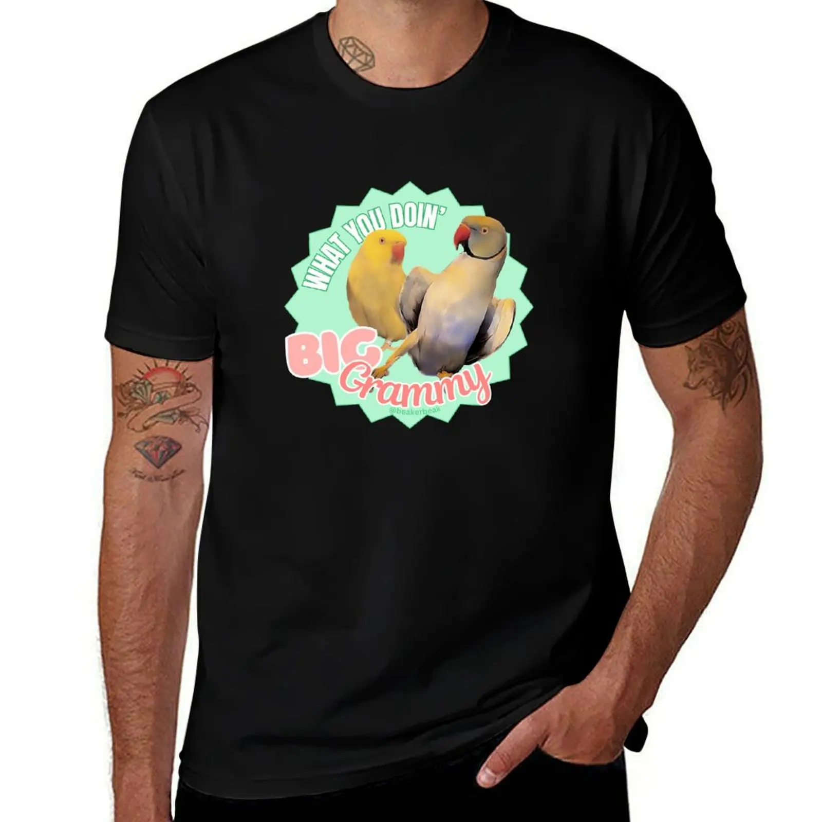Big Grammy! T-Shirt man t shirts for men T-Shirt