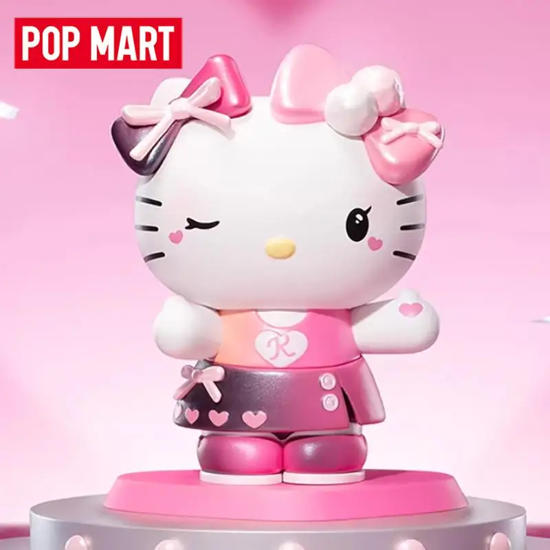 

POP MART SANRIO CHARACTERS PINK PARTY Series Blind Box Mystery Box Toys Kawaii Ornaments Figurines Home Decor Desktop Model Doll