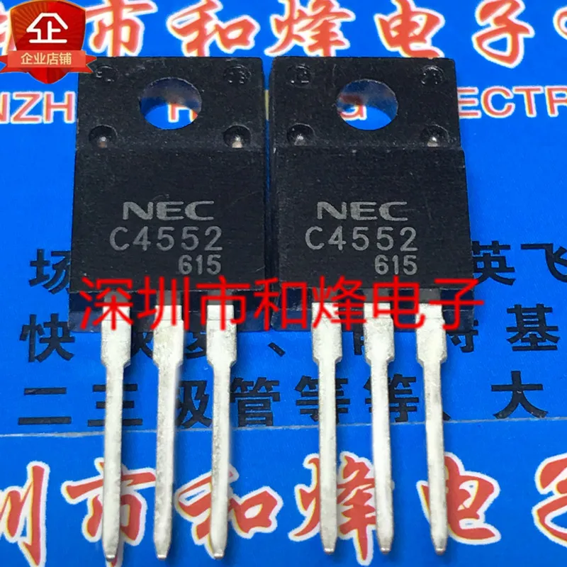 5PCS-10PCS 2SC4552 C4552 TO-220F 100V 15A ORIGINAL ON STOCK