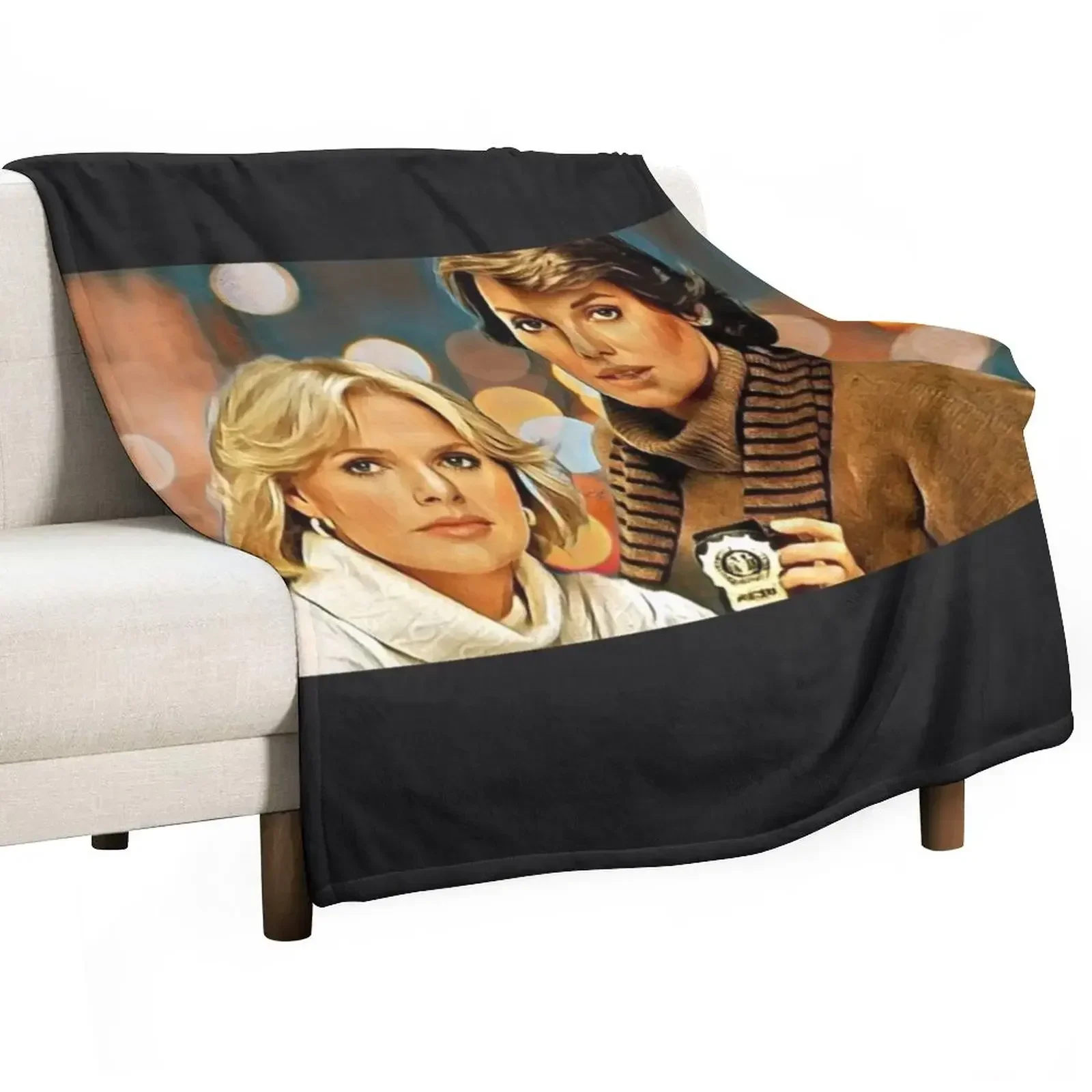 

CAGNEY AND LACEY Throw Blanket Personalized Gift Flannels Furry Luxury Blankets