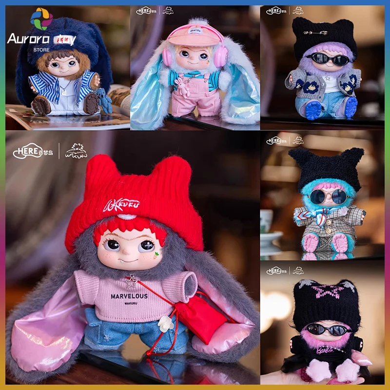 

Новая коллекционная серия WAKUKU Blind Box Big Star: кукла Kawaii Baby 15 см, одежда для кукол, таинственная коробка, коллекционная игрушка, одежда для кукол, подарок на день рождения (только одежда)