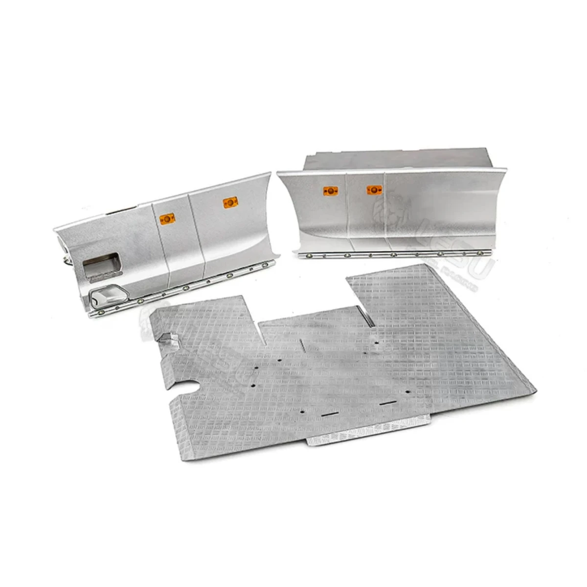 LESU G-6269 Metal Side Skirt Pedal LED Side Light Assembly For Tamiya 1/14 770S RC Tractor Truck Upgrade Parts