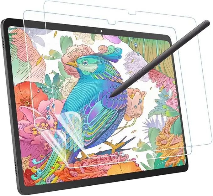 

2Pcs Paper Feel Like Screen Protector for Samsung Galaxy Tab S10 Fe Fe+ Plus 2025 Film No Glass