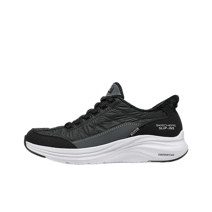 Skechers SPORT WOMENS Running Shoes Women's Low Top White 150918-BLK