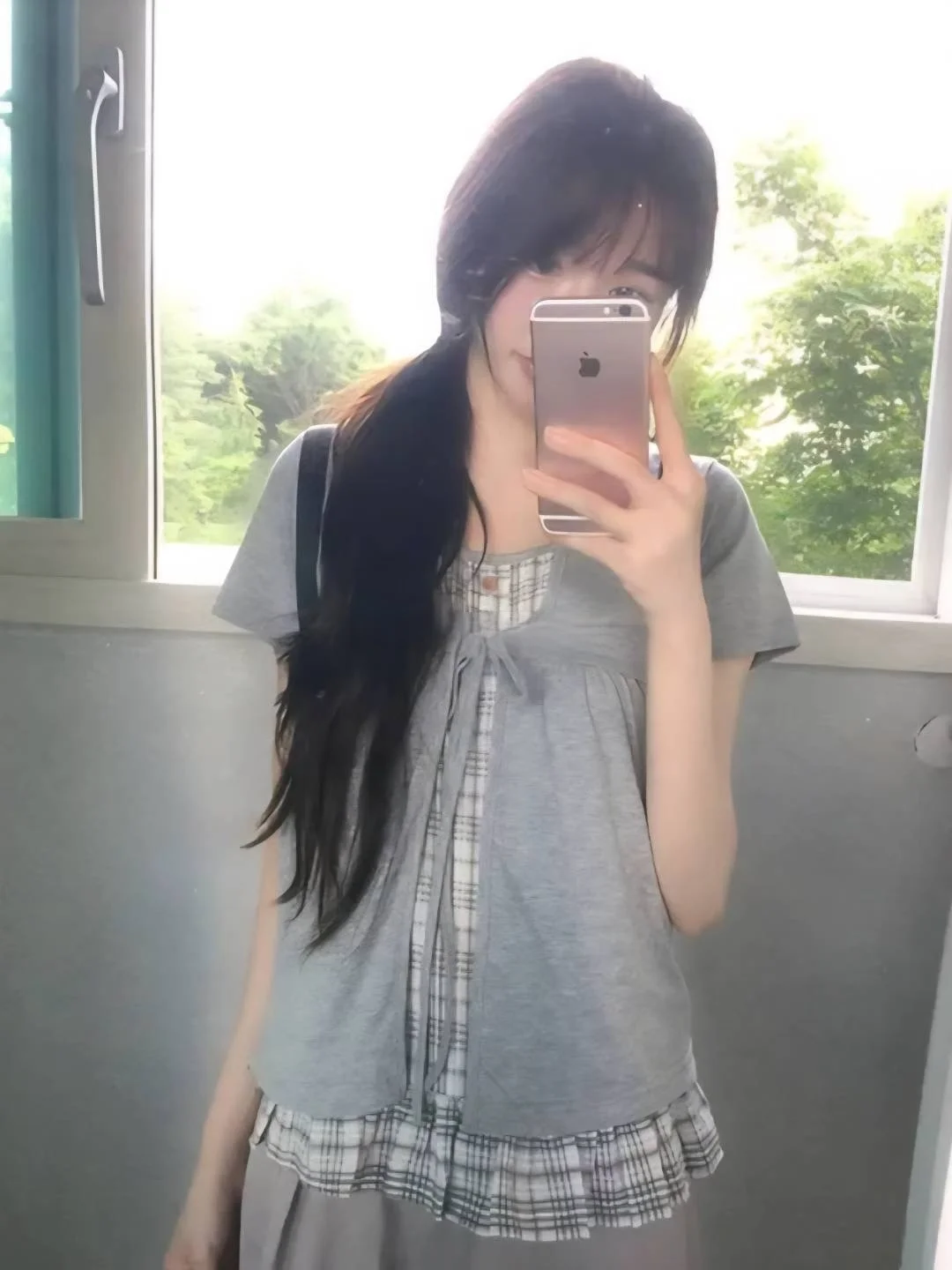 Retro SEI Summer Unique Plaid Color con cintura Slim Fit Casual Cardigan aperto Top da donna coreano Sle Loose Fit irt