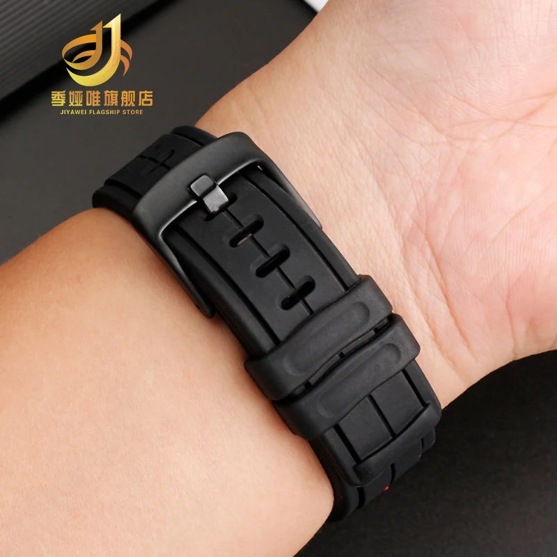 For Casio G-shock Steel Heart Gst-b200 EDIFICE ECB-10HR-1APR Watch Strap Gstb200 Silicone Watchband Rubber Bracelet accessories